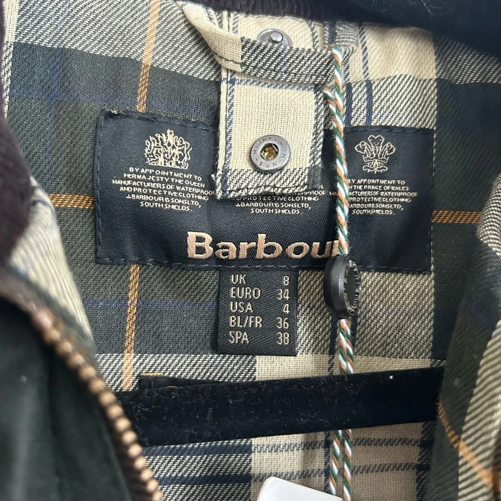 Barbour Women's Dark Green Utility Jacket - Picture 3 of 6
